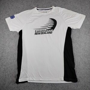 North Sails Emirates Team New Zealand Graphic Shirt Mens L White Black Sailing